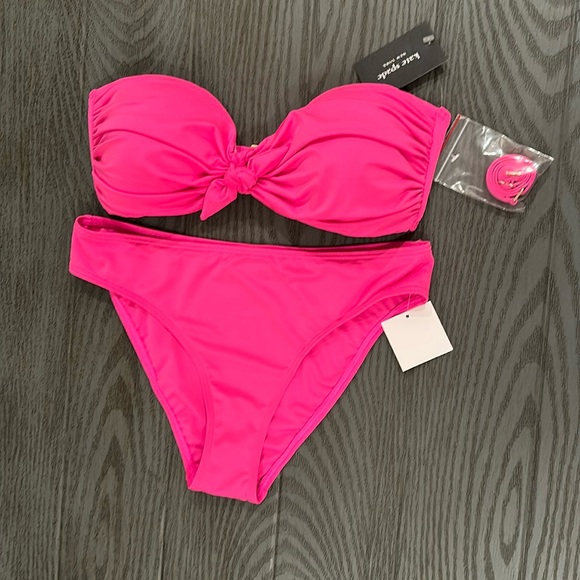 Island Goddess La Blanca Pink Swimsuit NWT Victoria's Secret 34B